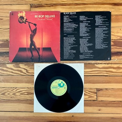 Be-Bop Deluxe: Sunburst Finish LP Vinyl US Harvest Records OG Inner VG+/VG+