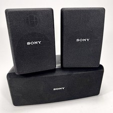 Sony Home Theater Speaker Set SS-SR15 / SS-CN15 Center Channel 3pc Home Audio