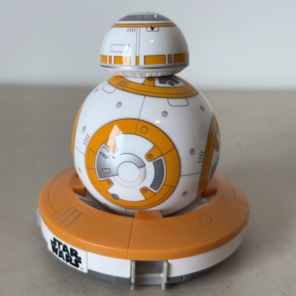 Robot droide habilitado para aplicación Star Wars Sphero BB-8 R001WC con base de carga SIN PROBAR Foto 3 de 4