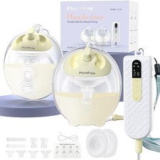 Breast Pump Hands Free K3 Updated, Wearable Breastfeeding Pump with Soft Doub...