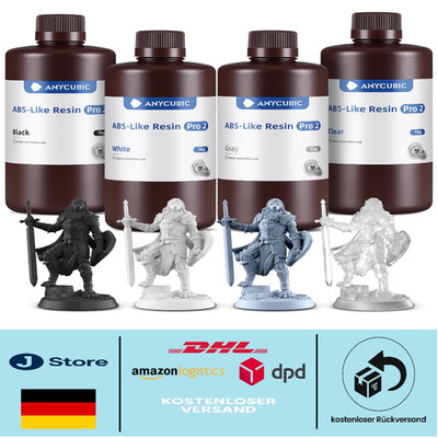 ANYCUBIC ABS-Like Resin Pro 2 3D Drucker Resin 1kg 4
