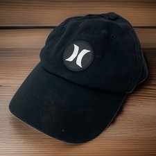Hurley Youth Unisex One Size Black Curved Brim Flexfit Surf Hat