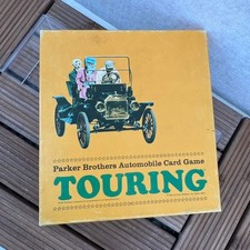 Parker Brothers Touring Automobile Card Game Vintage 1965 Complete