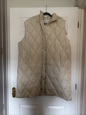 Brand New Without Tag Tamsy Long Gillet With Hood Size Xl Perfect For Spring