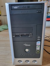 Siemens Fujitsu Scaleo P PC, XP, Intel Pentium CPU 3.40 GHz, 250GB HD, 1GB RAM