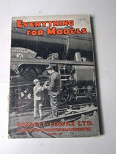 Bassett Lowke 1930 catalogue covering 0 / 1 gauge and live steam.