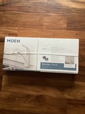 Moen 87557W Brecklyn Single Handle Kitchen Faucet - White