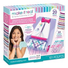 DIY Friendship Bracelet Maker Set 20 Bracelets 101 Pieces Ages 8 