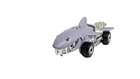 Vintage 1986 Hot Wheels Shark Cruiser Gray Die Cast Vehicle