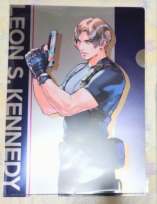 Leon MetAllic Clear File Capcom Store Resident Evil Chisato Mita