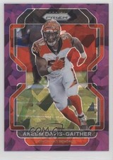 2021 Panini Prizm Purple Ice Prizm 196/225 Akeem Davis-Gaither #275 0dq7