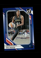 2026 Panini Donruss WNBA Kiki Iriafen #13 Blue Shimmer /99