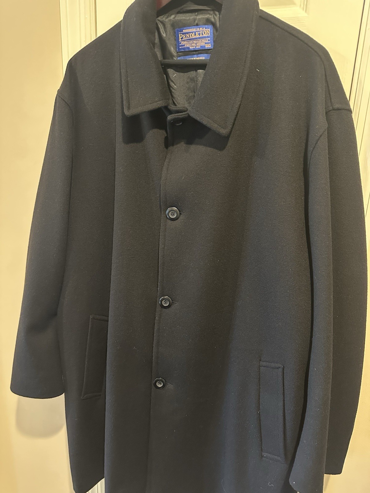 Pendleton Heavy Wool Blend Coat Jacket Outerwear … - image 3