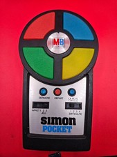 Vintage 1980 Milton Bradley Pocket Simon Electronic Handheld Game