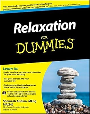 Relaxation For Dummies (Book & CD), Shamash Alidina, Used; Good Book