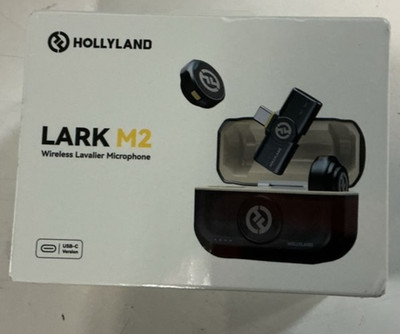 Hollyland Lark M2 Wireless Microphone for iPhone15/16/17 & Android USB C