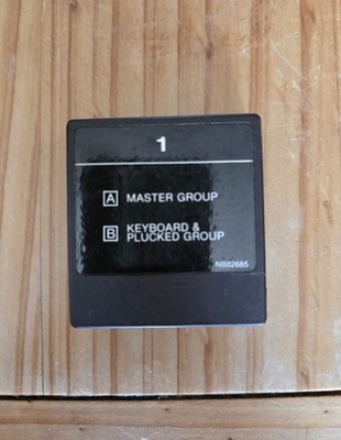 YAMAHA VOICE ROM 1 DATA CARTRIDGE für DX7 Keyboard