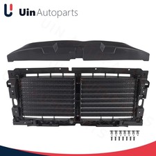 Front Upper Radiator Grille Shutter For 2022-2024 2025 GMC Sierra 1500 w/o Motor