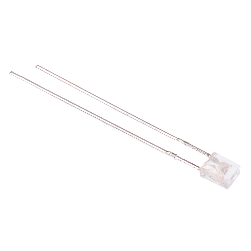 50 x Green 3 x 2mm Rectangular LED 5000mcd 130°