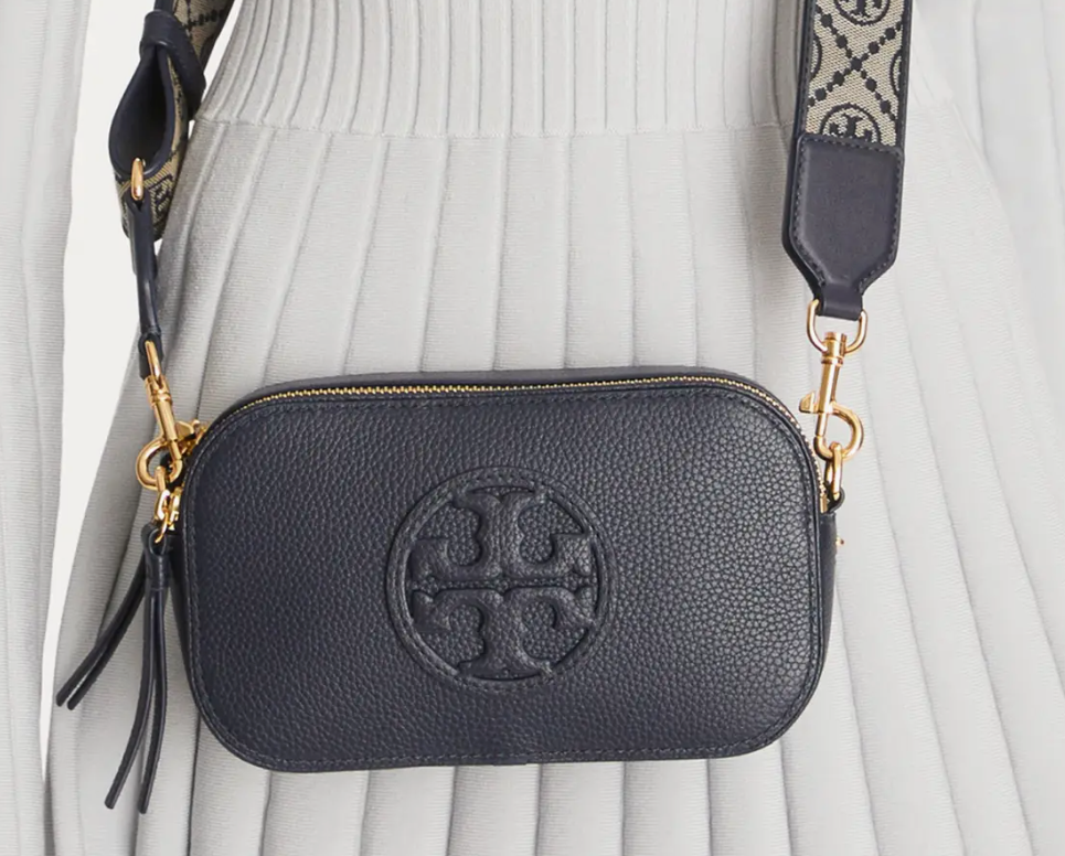 100% AUTHENTIC NWT $295 Tory Burch Mini Miller Leather Crossbody