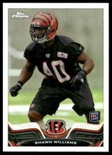Shawn Williams Rookie RC 2013 Topps Chrome #74 Refractors Cincinnati Bengals