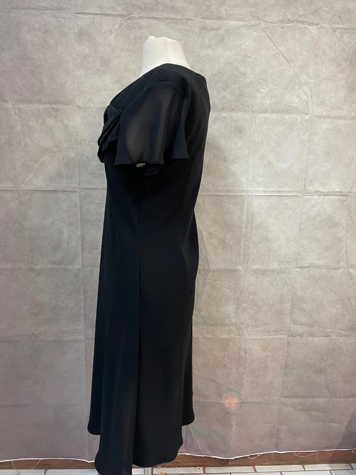 S.L. Fashions Women's Dress Black Size 14 - Image 2 of 4