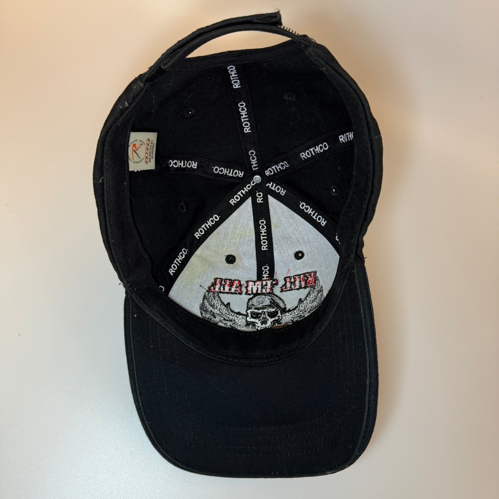 Rothco Kill Em All Hat Skull Military Tactical Ca… - image 5