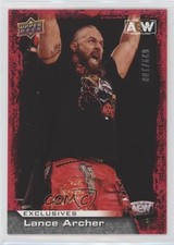 2022 Upper Deck AEW All Elite Wrestling Exclusives 29/100 Lance Hoyt Archer 8x7