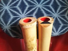Shakuhachi 1Shaku7Sun5Bu Bamboo Flute Traditional Handcrafted Authentic
