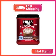 Hills Bros. Cappuccino Mix Rich, Frothy Coffeehouse-Tasting Instant Drink Mix