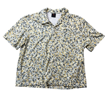 Jordan Essentials XL Men's Poolside Top Multicolor Pointillism-inspired Print
