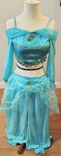 DISNEY STORE Princess Jasmine Costume Halloween Size 9/10 2 Pc Set