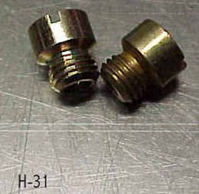 Holley Ford 94 New Main Jets 1 Pair Size-.048 Flathead Hot Rat Rod Tri Power