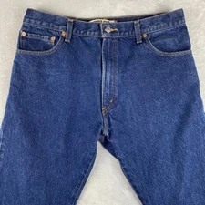 Vintage Levis 517 Jeans Mens 36x30 Blue Y2K Boot Cut Western Cowboy Dark Denim