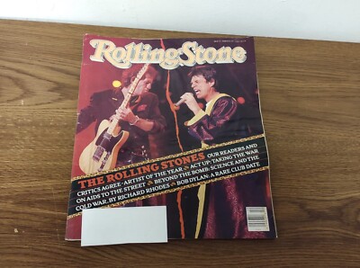 Rolling Stone Magazine #573 March 8, 1990 - The Rolling Stones, Bob Dylan