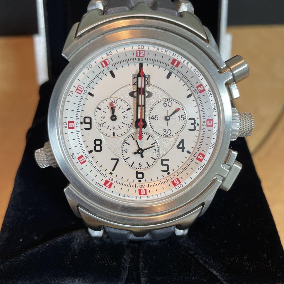 Oakley wrist watch Twelve Gage silver Color accessories golf sport