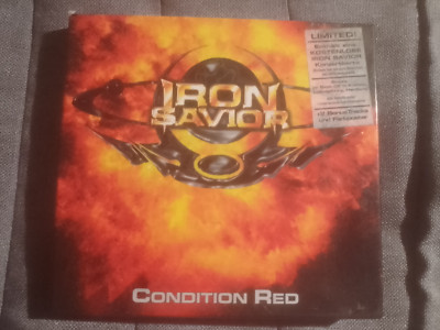 IRON SAVIOR - CONDITION RED - CD Album Box Set Limited Edition + Poster 2002