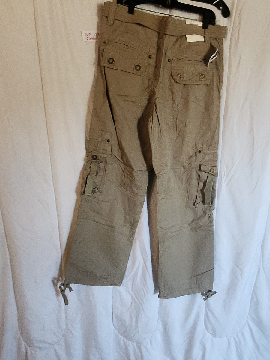 【COLOR iN ID】Dirty line pocket pants Beyond The Limit Style P122 Cargo Pants Color Khaki Size