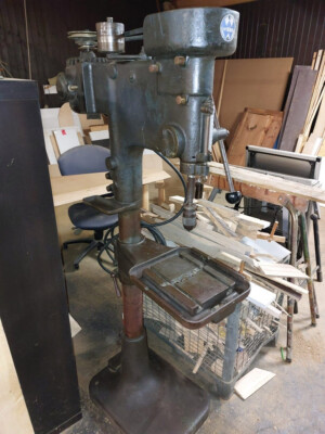 WEBO E13 Standbohrmaschine Bohrmaschine mit Zubehör