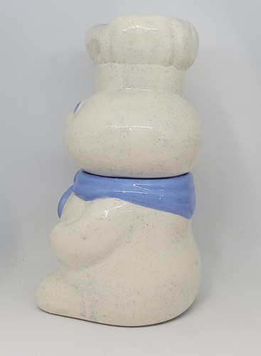 VINTAGE 1988 Pillsbury Doughboy "Poppin' Fresh" Cookie Jar Collectible Kichen - Picture 4 of 7