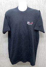 Fruit Of The Loom Mens Black Short Sleeve DULUTH MN T-Shirt Size 2XL USA Made