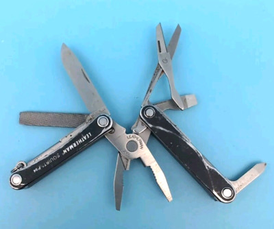 Leatherman Squirt PS4 Multi Tool Knife Pliers Scissors MATTE BLACK Q90