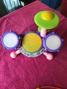 vtech kidibeats drum set pink