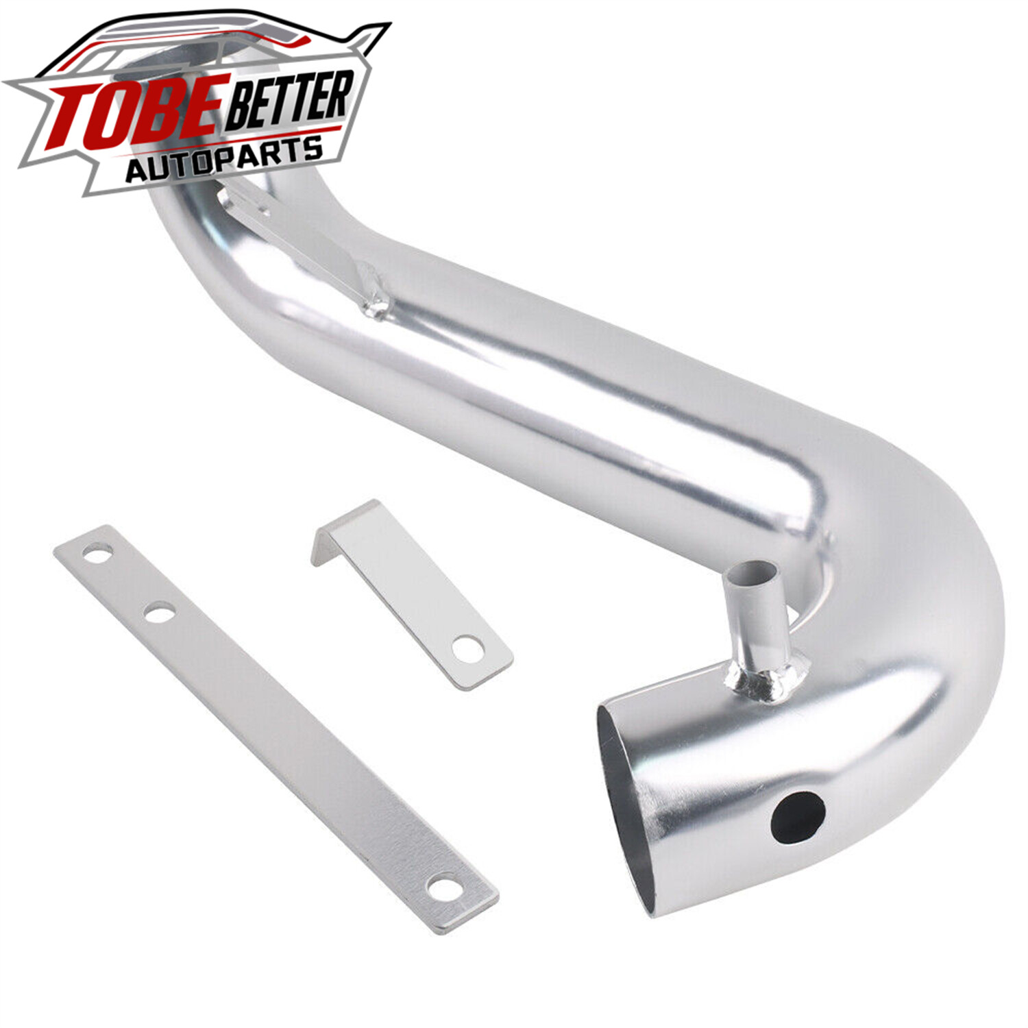 Black Filter Silver Cold Air Intake Kit For Honda Civic DX/LX/EX 1.7L 2001-2005