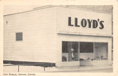 H69/ Fort Frances Ontario Canada Postcard Ontario c1951 Lloyds Store 78