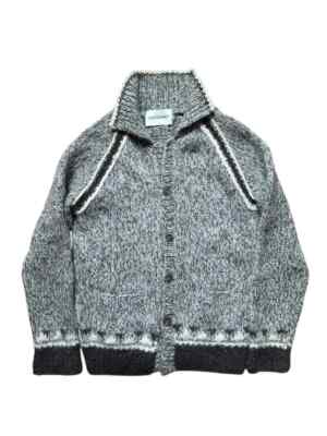 Our Legacy Trimmed Wool Button Up Knit Sweatshirt SAMPLE