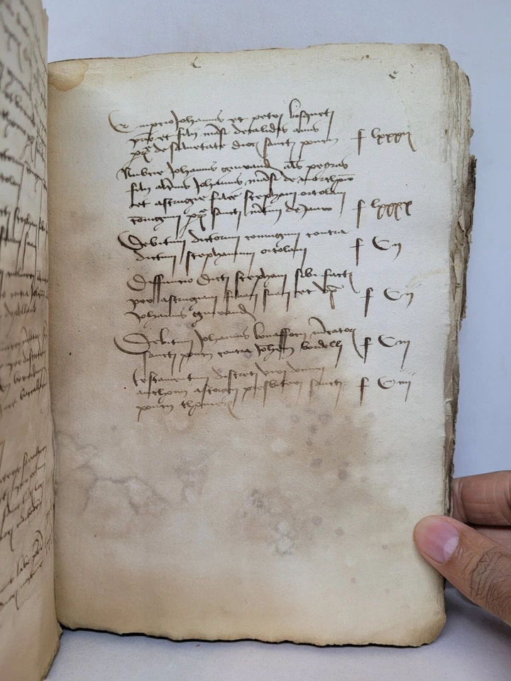 Tabularum Seu Nuptiarum Notularum, 1464 ~ Medieval Manuscript ~ 88 Leaves - Image 4 of 4