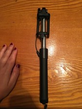 selfie stick black medium length black free shipping 