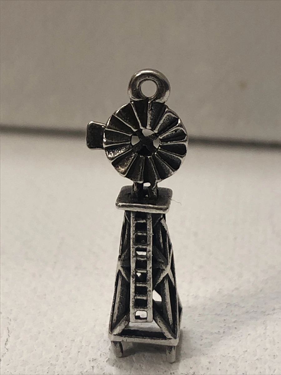 JAMES AVERY ULTRA RARE WINDMILL CHARM SPLIT RING eBay