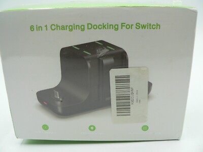 6in1 Portable Nintendo Switch Charging Dock USB Station for Joycon Consoles